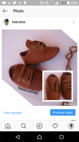 Leather shoes