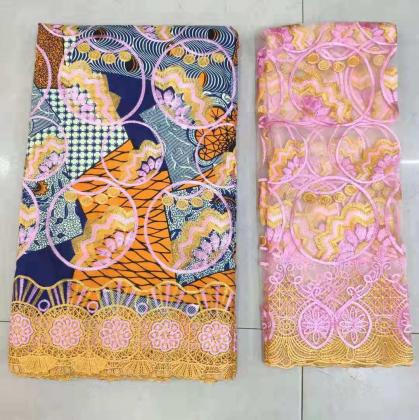 Ankara Laced Fabrics